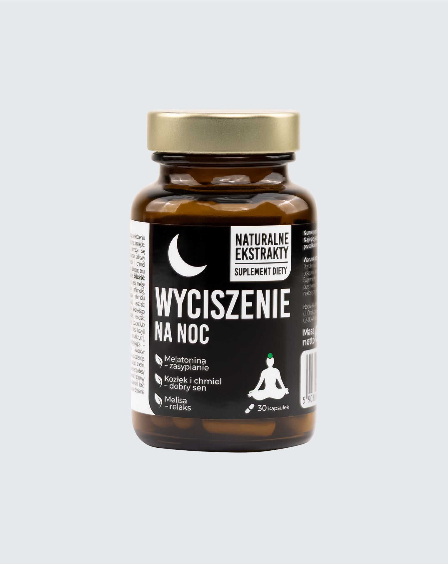 Se calmer pour la nuit Noble Health mélatonine meilleure relaxation du sommeil