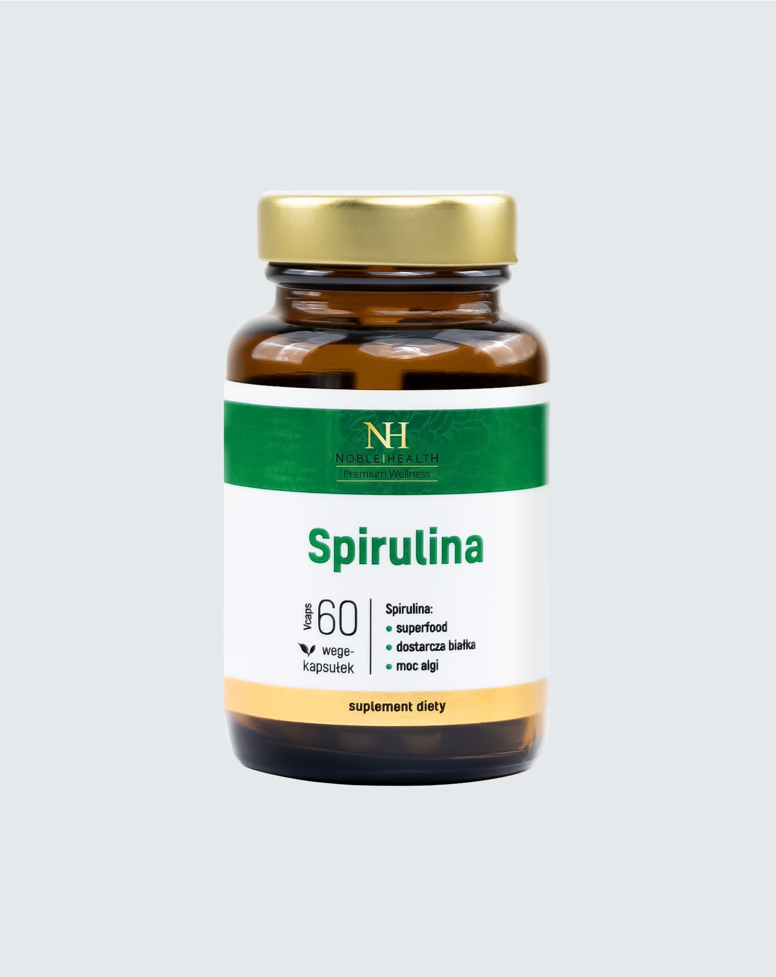 Spiruline Noble Health Détox aux algues marines 60 gélules